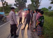 Polres Tanjung Balai Turun Kejalan Pastikan Asmara Subuh Tidak Ada Aksi Balap Liar dan Juga Petasan