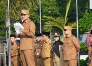 Pimpin Apel Pagi Perdana sebagai Wali Kota Tanjungbalai, Mahyaruddin Salim B : Fokus Wujudkan Tanjungbalai Emas