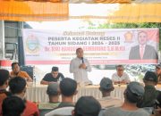 Reses di Pancur Batu, Kiki Handoko Sembiring Rekrut Kader Gerindra dan Sosialisasikan Program Prabowo