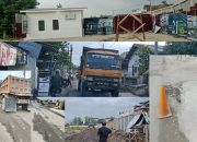 Pengusaha Karya De Villas Timbun Lahan dan Membangun Diduga Tanpa Izin, Truk Interkuler Lintasi Jalan Istiqomah, Warga : Diduga Ada Pembiaran?