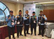 Petugas Haji kloter 2 KNO Asal Daerah Deli Serdang  Melapor Ke Sektor 4 Madinah. 