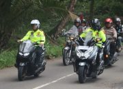 Polres Nisel Mengawal Kegiatan Kopdar Gabungan Bikers Sumut Ke-24 