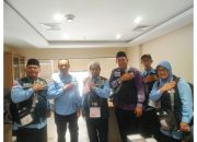 Petugas Kloter 9 KNO Lakukan Audiensi Penguatan Koordinasi di Sektor I