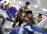 Ketua PPIH Embarkasi Medan  H.Ahmad Qosbi.S.Ag,MM Ingatkan calhaj, Jemaah Haji Diminta Perbanyak Doa dan istighfar