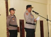 Kapolres Nias Selatan Pimpin Sertijab  Dan Pelantikan di Jajaran Polres Nias Selatan 