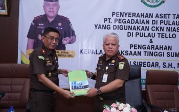 Kajati Sumut Dr.Harli Siregar SH.M.Hum dan Ketua IAD  Dharmakarini Kunjungi Kajati Nias Selatan 