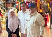 Nabila Anak Gadis Labuhan Batu bertemu Presiden Prabowo Dengan Linangan Air Mata 