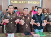 Empat Tersangka Dugaan Korupsi Dana Hibah KPU 16,5 Miliar, Di Tahan Team Penyidik Kajari Tanjungbalai