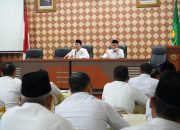 Pimpin Rakor, Kakanwil Kemenagsu Tekankan Kedisiplinan dan Kinerja Pegawai