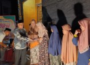 Kepala  KUA Bilah Hulu Santuni 10 Orang Dhuafa