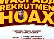 Kejagung RI Himbau  Terkait Pendaftaran CPNS Kejagung RI Adalah HOAX 