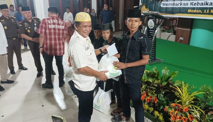 Forwaka Sumut Gelar Safari Ramadhan 1447 H Dengan Menyantuni Anak Yatim Piatu di Kejati Sumut