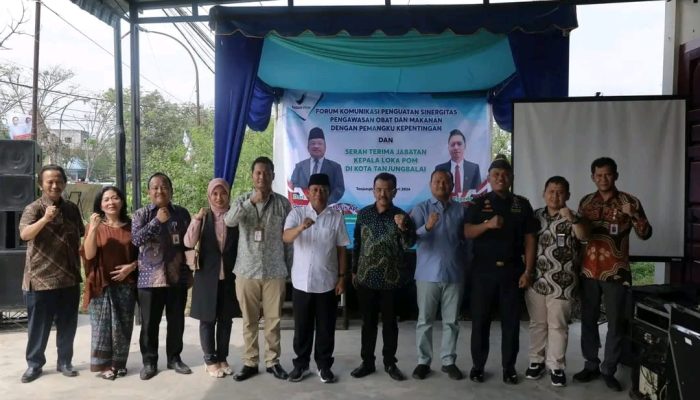 Walikota Waris Hadiri Serah Terima Jabatan Kepala Loka Pom Kota Tanjungbalai