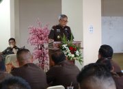Monitoring Dan Evaluasi, Kajati Sumut Sampaikan 4 ‘Focal Point’ Jaksa Agung RI