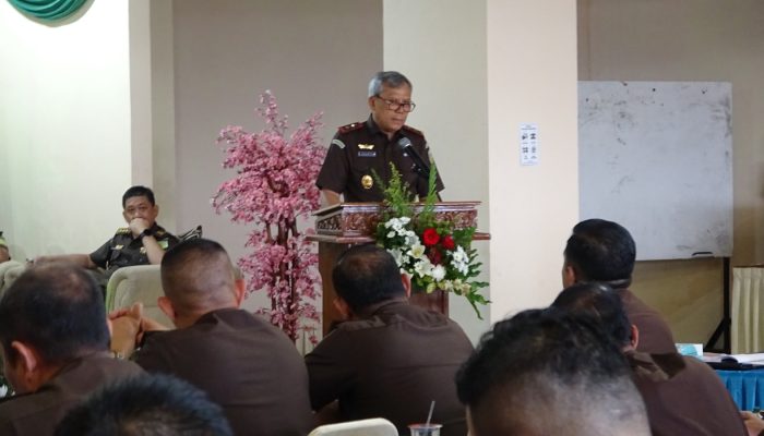 Monitoring Dan Evaluasi, Kajati Sumut Sampaikan 4 ‘Focal Point’ Jaksa Agung RI