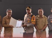 Penandatanganan NPHD Antara Pemkab Nias Dengan Polres Nias Dan Kodim 0213/Nias