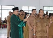 Wakil Bupati Nias Utara Kukuhkan Sejumlah Pejabat Pimpinan Tinggi Pratama, Administrator, Pengawas Dan Fungsional