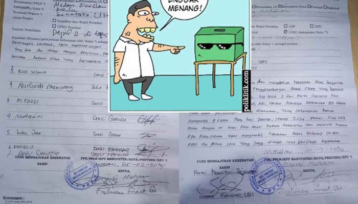 Saksi Partai di PPK Medan Marelan Laporkan Penggelembungan Suara Tyia Ayu Angraini, PPK : Ada Unsur Kesengajaan