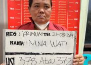 Polda Sumut Tahan NW Tersangka Penipuan Masuk Polisi