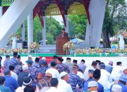 Walikota Tanjungbalai Sebagai Khotib dalam Pelaksanaan Sholat Idul Fitri 1445H