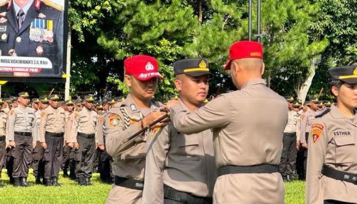 Brigjen. Pol.Mardiaz Kusin Dwihananto, S.I.K., M.Hum Bertindak Selaku Inspektur Upacara Pembukaan Pendidikan SIP