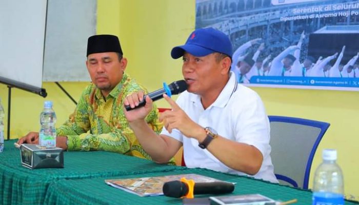 Walikota Tanjungbalai Hadiri Launching Senam Haji dan Batik Haji Indonesia