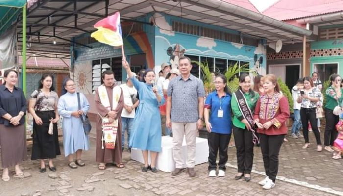 Carnaval TK Swasta Katolik Cenderawasih Gunungsitoli