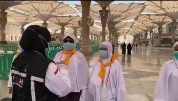 Penangkapan terhadap jemaah haji Indonesia oleh Polisi Masjid Nabawi.