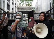 Jurnalis di Sumut Unjuk rasa, Curiga Ada Dalang Dibalik RUU Penyiaran.