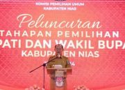 Wakil Bupati Nias Hadiri Peluncuran Tahapan Pilkada