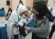 Calhaj kloter 12  Deli Serdang Dapat Bantuan Baju Koko dan Mukena Dari Pemkab