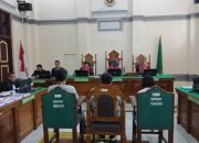Sidang dugaan Tindak Pidana Korupsi dalam Kegiatan Belanja Barang Kepada Masyarakat Pembangunan Ipal Domestik di Kota Padangsidimpuan T.A 2020 dengan Agenda Pembacaan Surat Tuntutan.