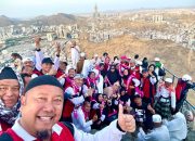 Bukan Karena Kami Yang Hebat, Tetapi Karena Allah Yang Menguatkan, Jamaah KBIHU Adliyah Mendaki Jabal Nur Dan Ziarah Ke Gua Hiro’