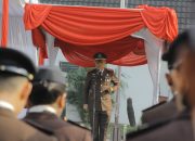 Upacara HBA ke-64, Kajati Sumut Serahkan Penghargaan Satya Lencana dan Ajak Jajaran Lakukan Evaluasi dan Introspeksi Diri