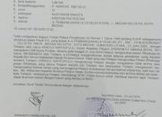 LSM PROLETAR resmi melaporkan mafia proyek di biro setda provsu inisial AN ke POLDASU