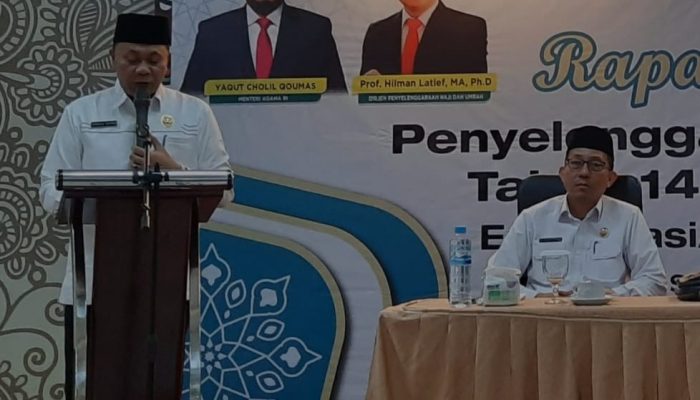 Kanwil Kemenag Sumut Buka  Rakor  Keberhasilan Penyelenggaraan Ibadah Haji  2024