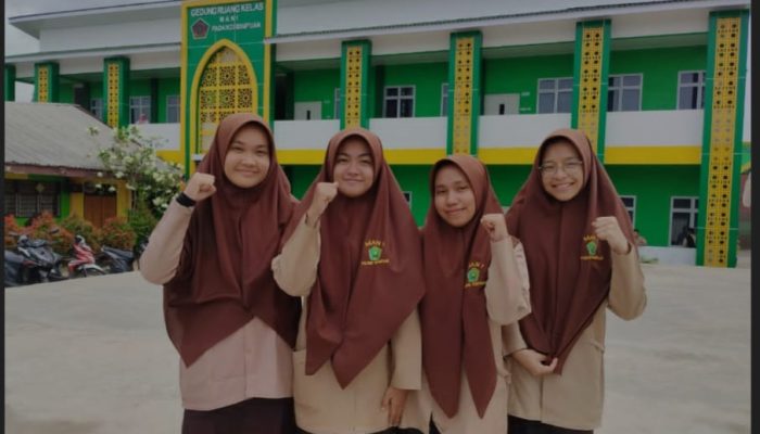 4 Siswi MAN 1 Padangsidimpuan Melaju Ke KSM Tingkat Nasional Tahun 2024