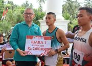 Memeriahkan HUT KEMRI, Pemkab Nias Selenggarakan Lomba Lari 10 K Putra Dan 5 K Putri