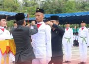Bupati Nias Kukuhkan Paskibraka Tahun 2024