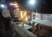 Jaga Keamanan Warganya, Polsek Sei Tualang Raso Polres Tanjung Balai Patroli di Lokasi Rawan Gangguan Kamtibmas