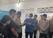 Kapolres Tanjung Balai Melayat Almarhum AKP Robinson Saragih SH di Rumah Sosial Tanjung Balai