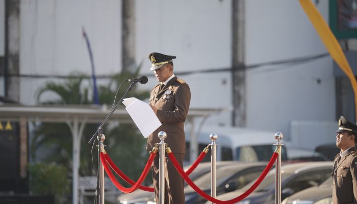 Wakajati Sulsel Memimpin Upacara Peringatan Hari KEMRI ke 79