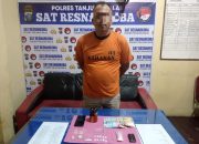 Miliki dan Jual Narkotika LI alias L Diamankan Sat Resnarkoba Polres Tanjung Balai di Hotel