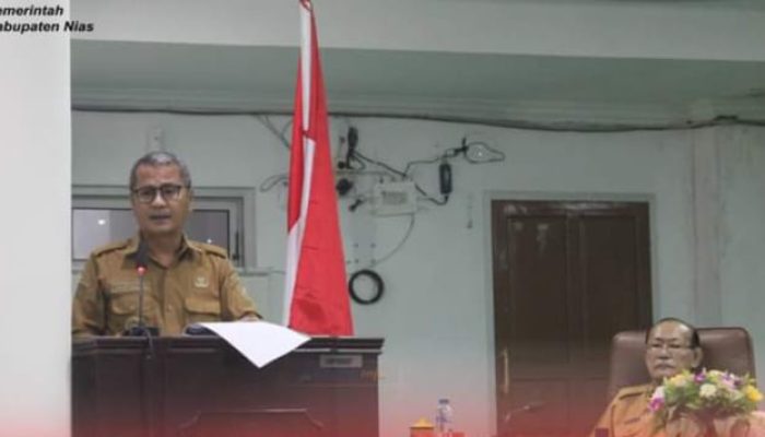 Bupati Nias Sampaikan Nota Keuangan Ranperda Tentang APBD TA. 2025