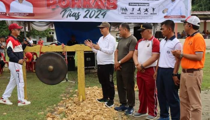 Bupati Buka Porkab Nias Tahun 2024