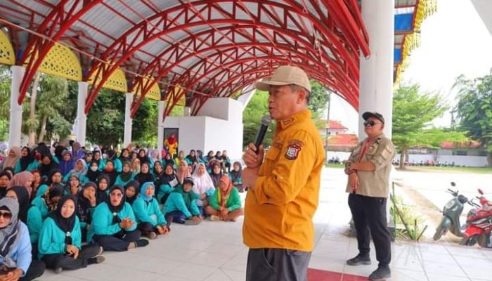 Walikota Waris Tholib Pimpin Apel Gotong royong