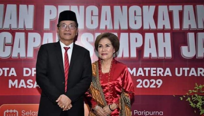 Pelantikan Dan Pengambilan Sumpah Anggota DPRD Sumut Periode 2024-2029