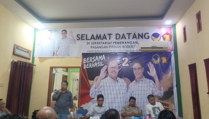 Anggota DPRD Nisel Dari Partai Gerindra Siap Memenangkan Paslon Firman Giawa – Robert Dakhi