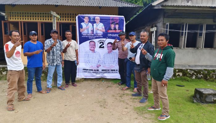 Korcam Hibala Dan Relawan Siap Menangkan Paslon Firman-Robert Pada Pilkada Nisel 2024