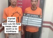 Unit Reskrim Polsek Medan Baru Amankan 2 Pelaku Pencurian Kabel Tanam milik PT Telkom